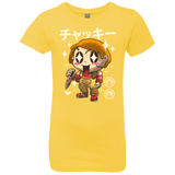 T-Shirts Vibrant Yellow / YXS Kawaii Doll Girls Premium T-Shirt