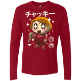 T-Shirts Cardinal / Small Kawaii Doll Men's Premium Long Sleeve