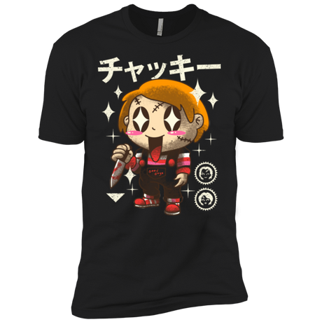 T-Shirts Black / X-Small Kawaii Doll Men's Premium T-Shirt
