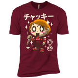 T-Shirts Cardinal / X-Small Kawaii Doll Men's Premium T-Shirt