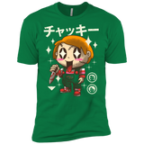 T-Shirts Kelly Green / X-Small Kawaii Doll Men's Premium T-Shirt