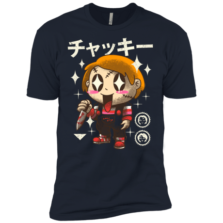 T-Shirts Midnight Navy / X-Small Kawaii Doll Men's Premium T-Shirt