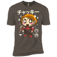 T-Shirts Warm Grey / X-Small Kawaii Doll Men's Premium T-Shirt