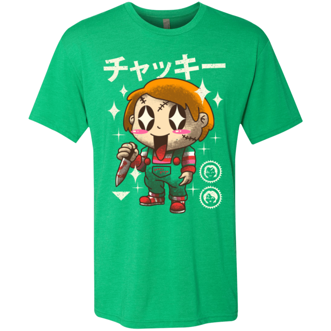 T-Shirts Envy / Small Kawaii Doll Men's Triblend T-Shirt
