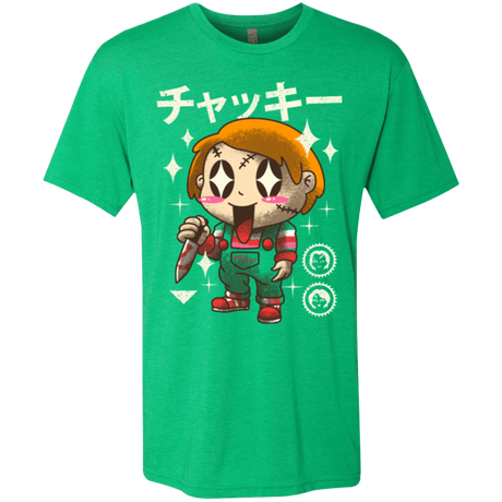 T-Shirts Envy / Small Kawaii Doll Men's Triblend T-Shirt
