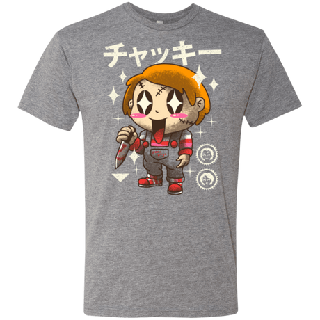 T-Shirts Premium Heather / Small Kawaii Doll Men's Triblend T-Shirt