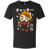T-Shirts Vintage Black / Small Kawaii Doll Men's Triblend T-Shirt