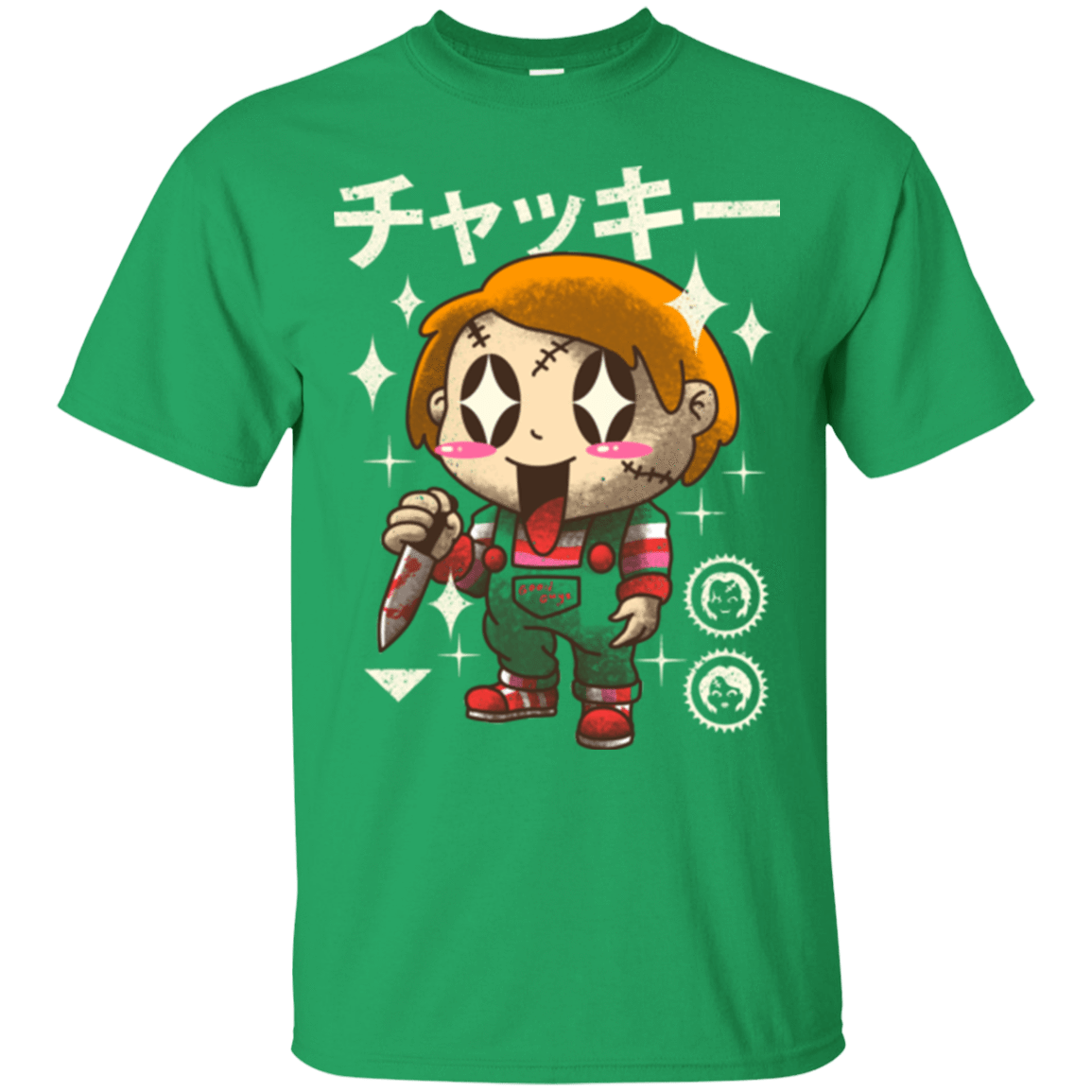 T-Shirts Irish Green / Small Kawaii Doll T-Shirt