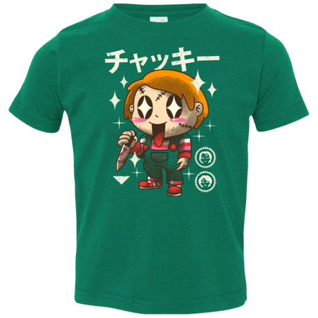 T-Shirts Kelly / 2T Kawaii Doll Toddler Premium T-Shirt