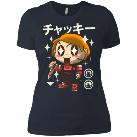 T-Shirts Indigo / X-Small Kawaii Doll Women's Premium T-Shirt