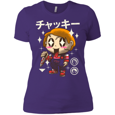 T-Shirts Purple / X-Small Kawaii Doll Women's Premium T-Shirt