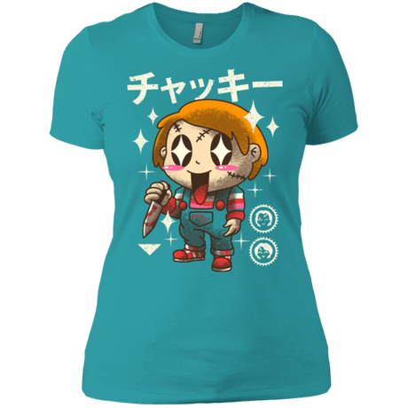 T-Shirts Tahiti Blue / X-Small Kawaii Doll Women's Premium T-Shirt