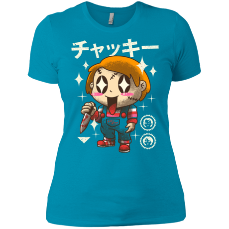 T-Shirts Turquoise / X-Small Kawaii Doll Women's Premium T-Shirt