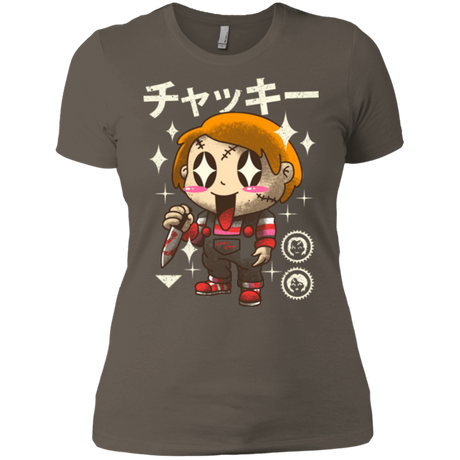 T-Shirts Warm Grey / X-Small Kawaii Doll Women's Premium T-Shirt