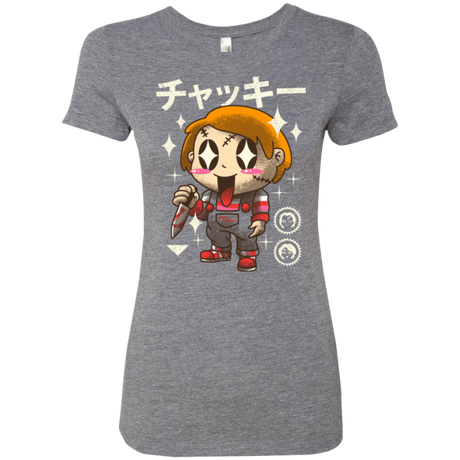 T-Shirts Premium Heather / Small Kawaii Doll Women's Triblend T-Shirt
