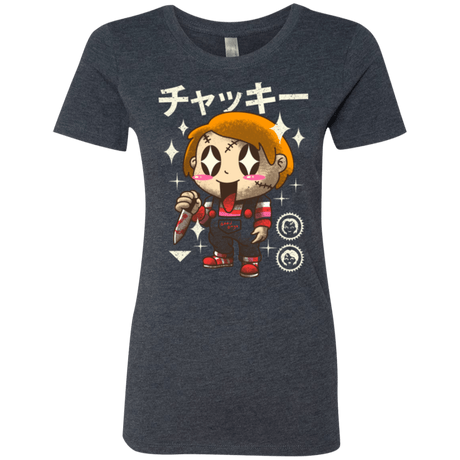 T-Shirts Vintage Navy / Small Kawaii Doll Women's Triblend T-Shirt