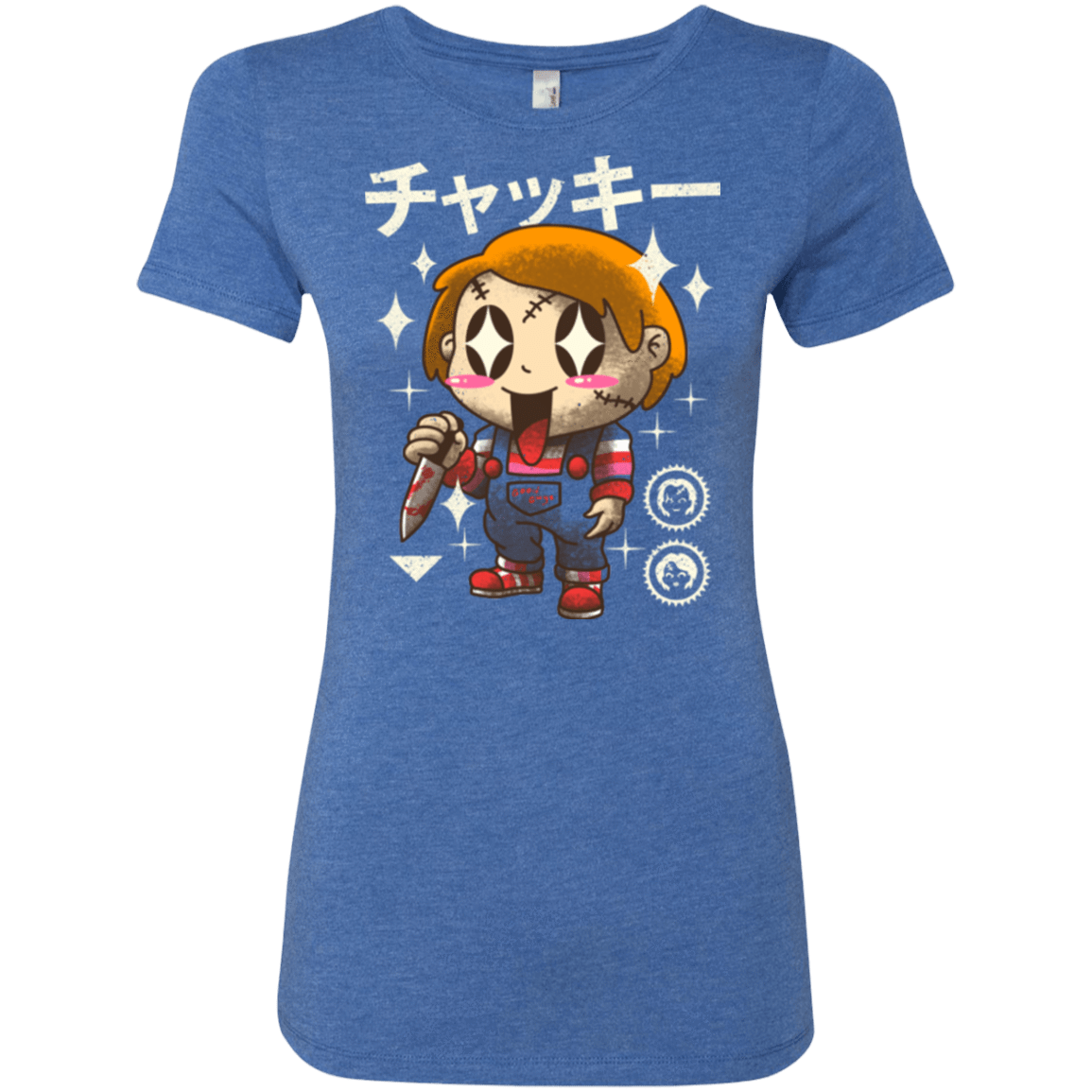 T-Shirts Vintage Royal / Small Kawaii Doll Women's Triblend T-Shirt
