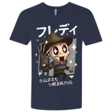 T-Shirts Midnight Navy / X-Small Kawaii Dreams Men's Premium V-Neck