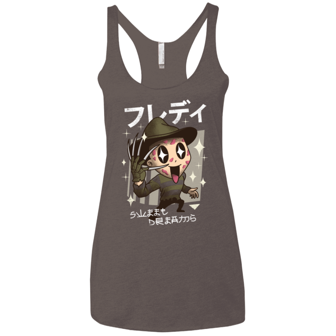 T-Shirts Macchiato / X-Small Kawaii Dreams Women's Triblend Racerback Tank