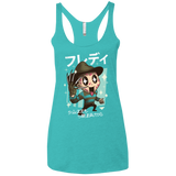T-Shirts Tahiti Blue / X-Small Kawaii Dreams Women's Triblend Racerback Tank