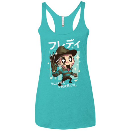 T-Shirts Tahiti Blue / X-Small Kawaii Dreams Women's Triblend Racerback Tank