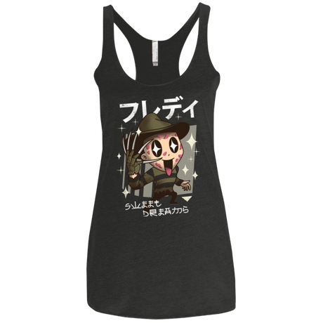 T-Shirts Vintage Black / X-Small Kawaii Dreams Women's Triblend Racerback Tank
