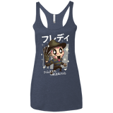 T-Shirts Vintage Navy / X-Small Kawaii Dreams Women's Triblend Racerback Tank