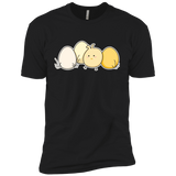 T-Shirts Black / YXS Kawaii Easter Chick and Eggs Boys Premium T-Shirt