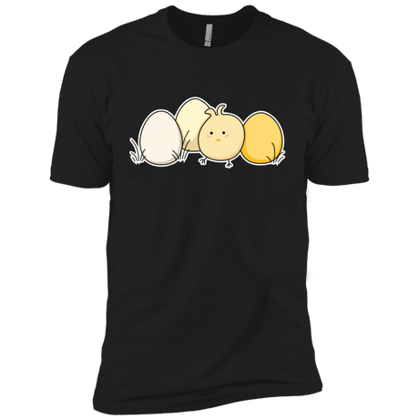 T-Shirts Black / YXS Kawaii Easter Chick and Eggs Boys Premium T-Shirt