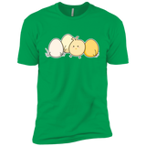 T-Shirts Kelly Green / YXS Kawaii Easter Chick and Eggs Boys Premium T-Shirt