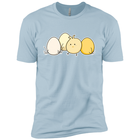 T-Shirts Light Blue / YXS Kawaii Easter Chick and Eggs Boys Premium T-Shirt