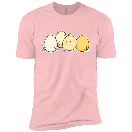 T-Shirts Light Pink / YXS Kawaii Easter Chick and Eggs Boys Premium T-Shirt