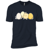 T-Shirts Midnight Navy / YXS Kawaii Easter Chick and Eggs Boys Premium T-Shirt