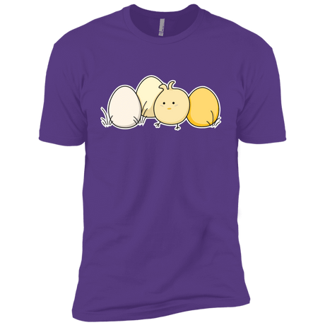 T-Shirts Purple Rush / YXS Kawaii Easter Chick and Eggs Boys Premium T-Shirt