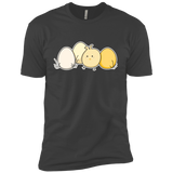 T-Shirts Heavy Metal / X-Small Kawaii Easter Chick and Eggs Men's Premium T-Shirt