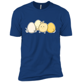 T-Shirts Royal / X-Small Kawaii Easter Chick and Eggs Men's Premium T-Shirt