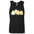 T-Shirts Black / S Kawaii Easter Chick and Eggs Men's Premium Tank Top