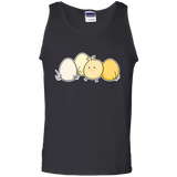 T-Shirts Black / S Kawaii Easter Chick and Eggs Men's Tank Top