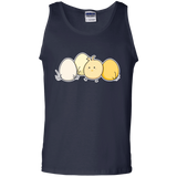T-Shirts Navy / S Kawaii Easter Chick and Eggs Men's Tank Top