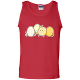 T-Shirts Red / S Kawaii Easter Chick and Eggs Men's Tank Top