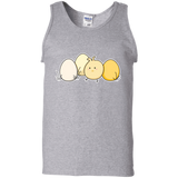 T-Shirts Sport Grey / S Kawaii Easter Chick and Eggs Men's Tank Top