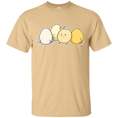 T-Shirts Vegas Gold / S Kawaii Easter Chick and Eggs T-Shirt