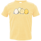 T-Shirts Butter / 2T Kawaii Easter Chick and Eggs Toddler Premium T-Shirt