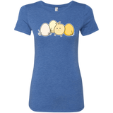 T-Shirts Vintage Royal / S Kawaii Easter Chick and Eggs Women's Triblend T-Shirt