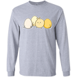 T-Shirts Sport Grey / YS Kawaii Easter Chick and Eggs Youth Long Sleeve T-Shirt