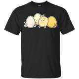 T-Shirts Black / YXS Kawaii Easter Chick and Eggs Youth T-Shirt