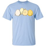 T-Shirts Light Blue / YXS Kawaii Easter Chick and Eggs Youth T-Shirt