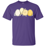 T-Shirts Purple / YXS Kawaii Easter Chick and Eggs Youth T-Shirt