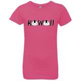 T-Shirts Hot Pink / YXS Kawaii Girls Premium T-Shirt