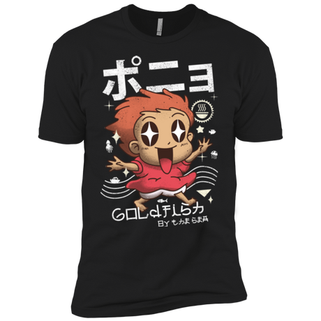 T-Shirts Black / YXS Kawaii Gold Fish Boys Premium T-Shirt